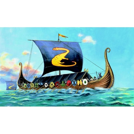Drakkar Oseberg 1:180 Směr plastikový model loď ke slepení Drakkar Oseberg 1:180 Směr plastikový model loď ke slepení