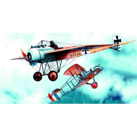 Fokker E.III 1:72 Směr plastikový model letadla ke slepení