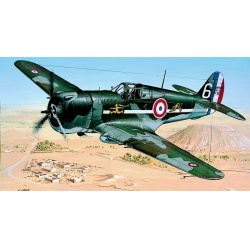 Curtiss P-36-H.75 Hawk 1:72 Směr plastikový model letadla ke slepení