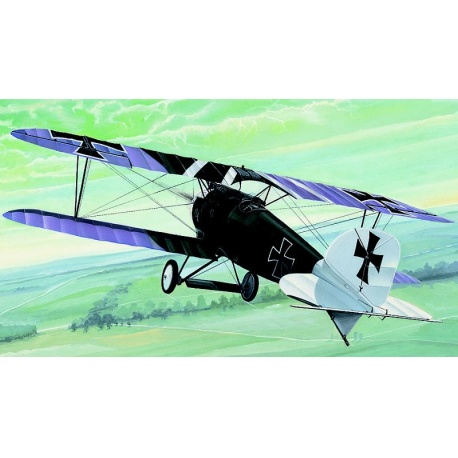 Albatros D III 1:48 Směr plastikový model letadla ke slepení