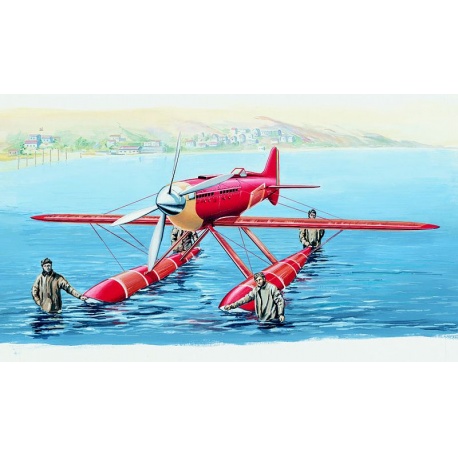 Macchi M.C. 72 1:48 Směr plastikový model letadla ke slepení