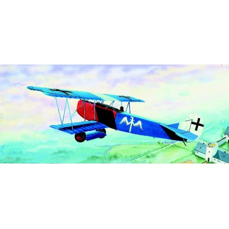 Fokker D-VII 1:48 Směr plastikový model letadla ke slepení