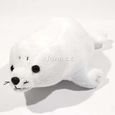 Plyšový Bílý tuleň 23cm