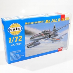 Messerschmitt Me 262 B-1a-U1 1:72 Směr plastikový model letadla ke slepení