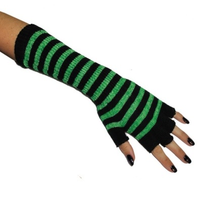 Návleky na ruce - rukavice zelené