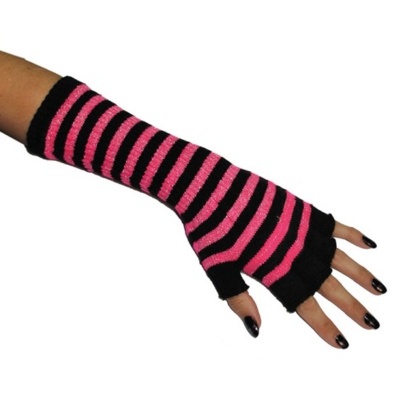 Návleky na ruce - rukavice - růžové