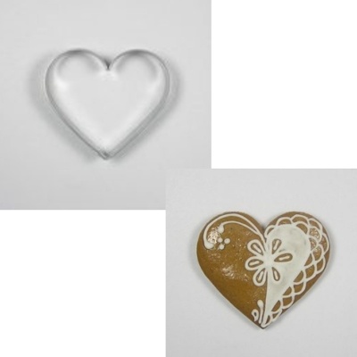 Vykrajovátko Srdce 56 x 49 mm