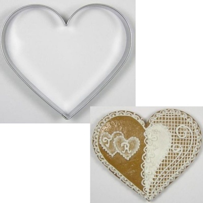 Vykrajovátko Srdce 80 x 70 mm