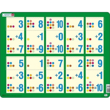 Puzzle Larsen - Sčítání do 10 I.