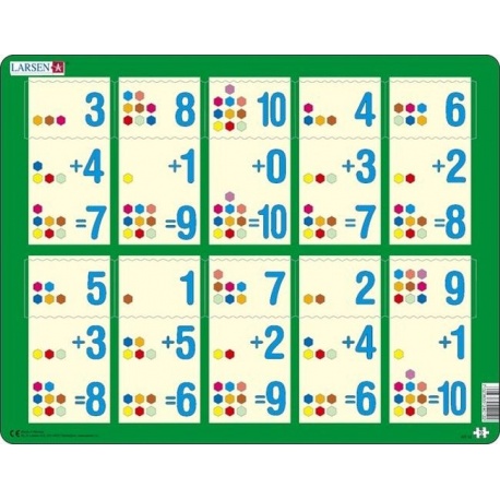 Puzzle Larsen - Sčítání do 10 I. Puzzle Larsen - Sčítání do 10 I.