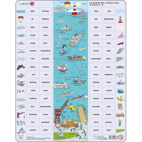 Puzzle Larsen - Hodina angličtiny 8 Puzzle Larsen - Hodina angličtiny 8