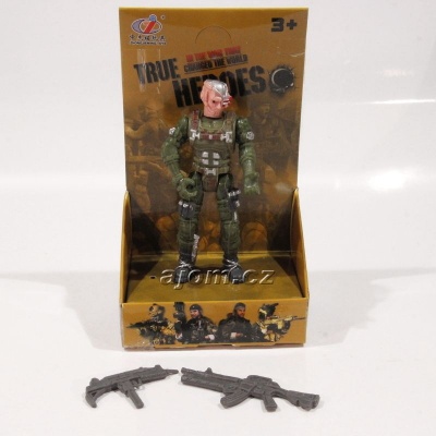 Figurka voják se zbraní