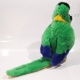 Plyšový Papoušek zelený 26cm