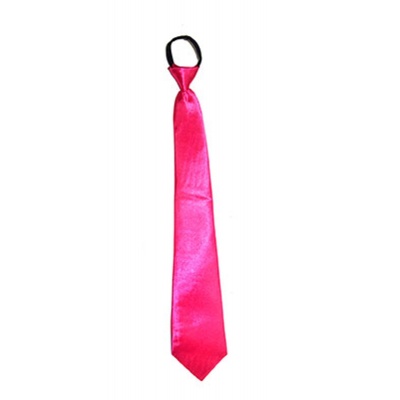 Kravata neon - růžová