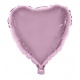 Foliový balónek srdce světle růžové 46cm