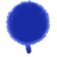 Foliový balónek - kulatý modrý