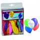 Balónky metalické barevné - 40ks